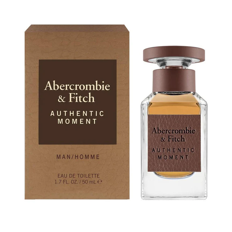 Abercrombie & Fitch Authentic Moment Man Eau De Parfum For Men - Woody‑Amber Perfume 50ml - Image 2