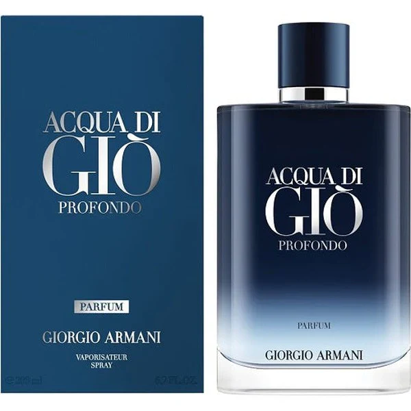Acqua Di Giò Profondo By Giorgio Armani Perfume For Men Edp 200ml - Image 2