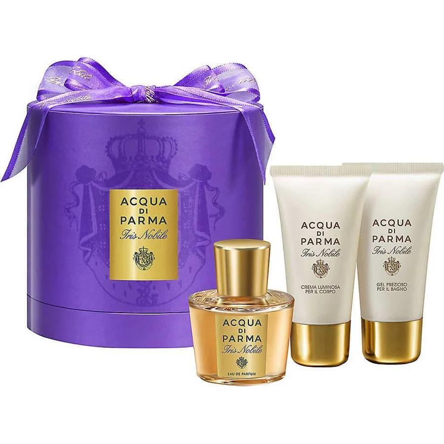 ACQUA DI PARMA IRIS NOBILE EDP 100ML+75ML SHAVING GEL+75g BODY CREAM SET
