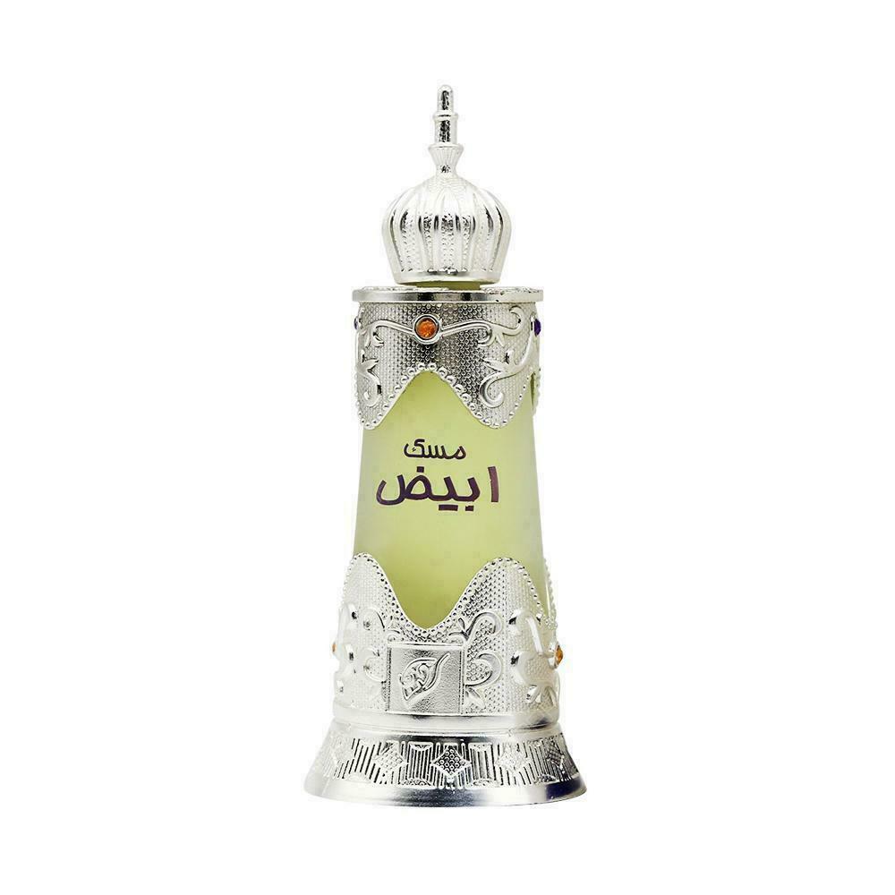 Afnan Musk Abiyad Attar Concentrated Perfume Oil For Unisex, 20ml - Image 2