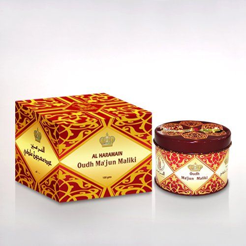 Al Haramain Oudh Ma’jun Maliki Bakhoor 100gms