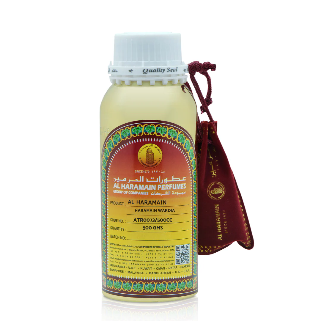 Al Haramain Wardia 500cc Concentrated Perfume Oil 500g