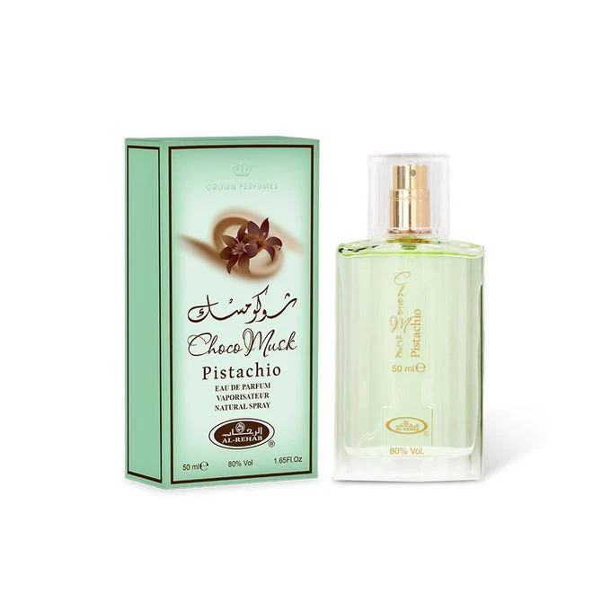 Al Rehab Choco Musk Pistachio EDP For Unisex 50ml - Image 2