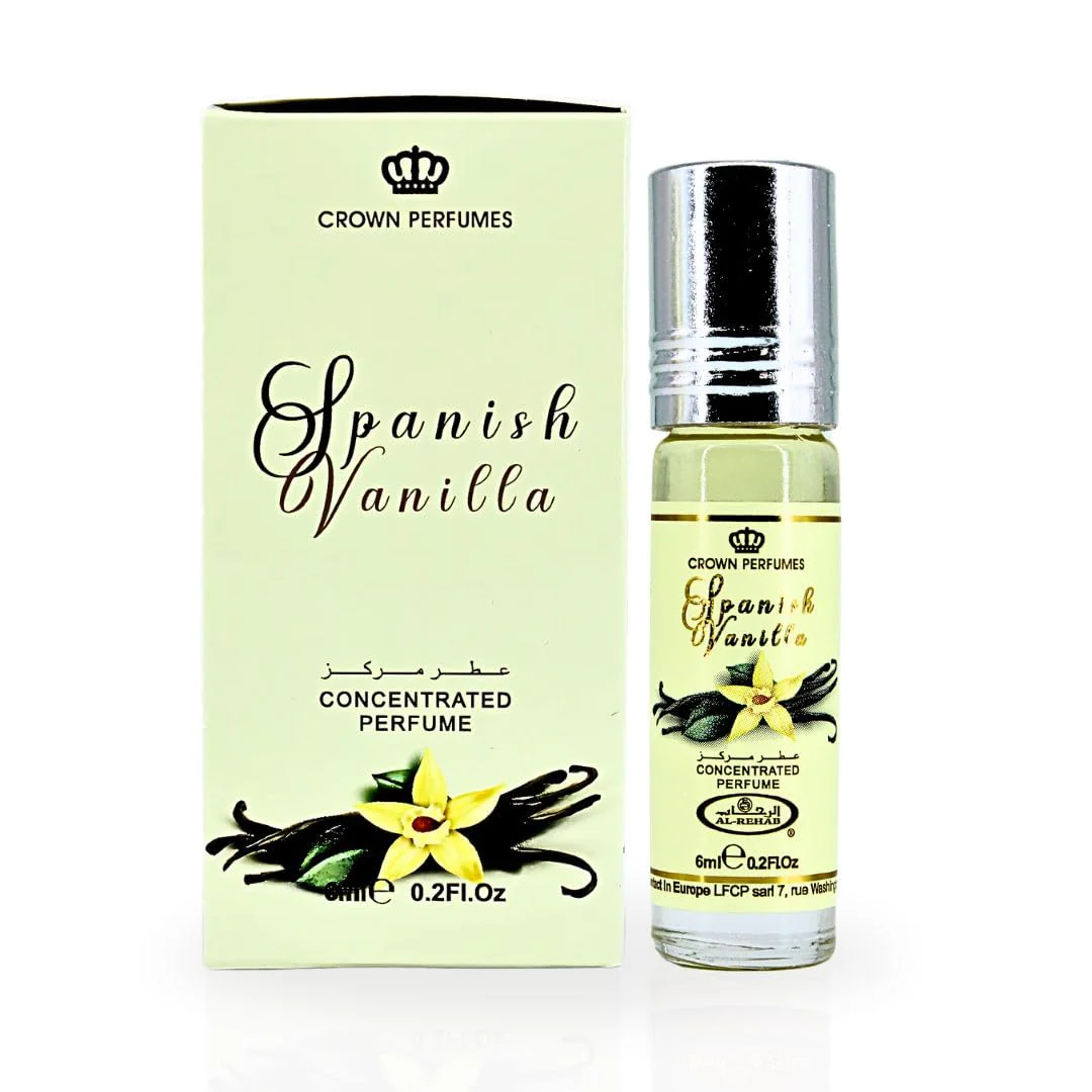 Al Rehab Spanish Vanilla Oil Perfume 6ml Roll - Image 2