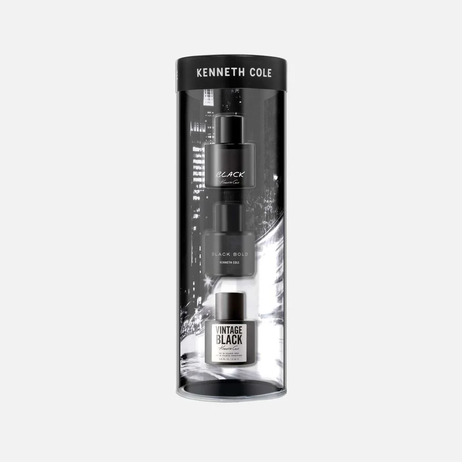 ALL BLACK MEN'S FRAGRANCE TRAVEL SPRAY GIFT SET
