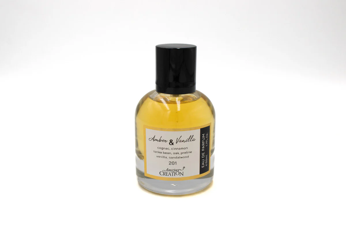Amazing Creation Amber & Vanilla EDP For Unisex PFB-201 50ml - Image 2