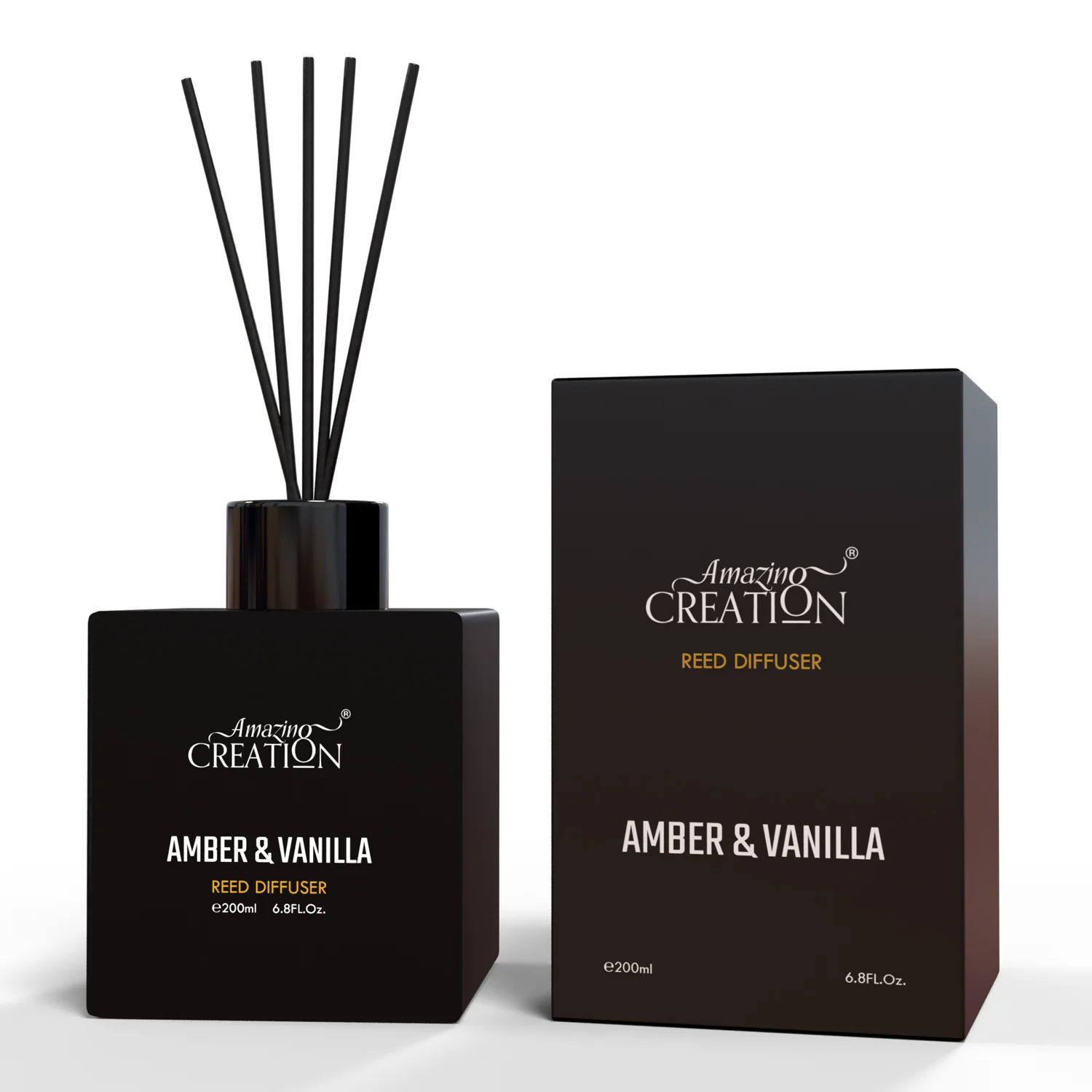 Amazing Creation Amber Vanilla Reed Diffuser 200ml