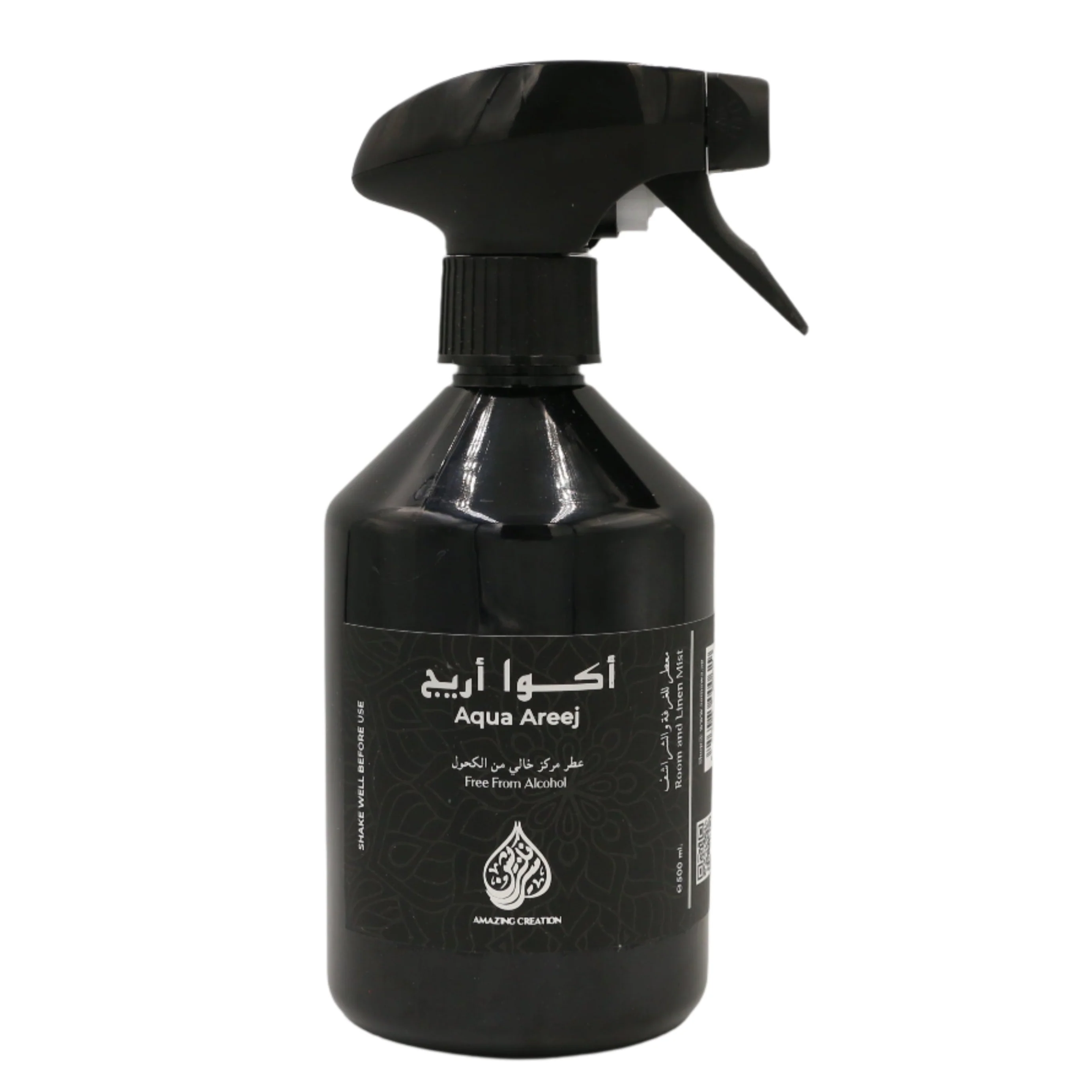 Amazing Creation Aqua Areej Room And Linen Mist, Room Freshener 500ml - Alcohol Free