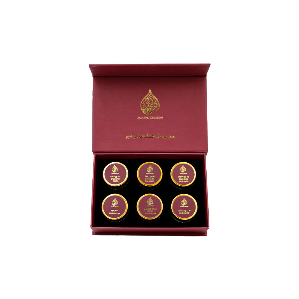 Amazing Creation Bakhoor Discovery Set 6x12g (72g) - Image 2