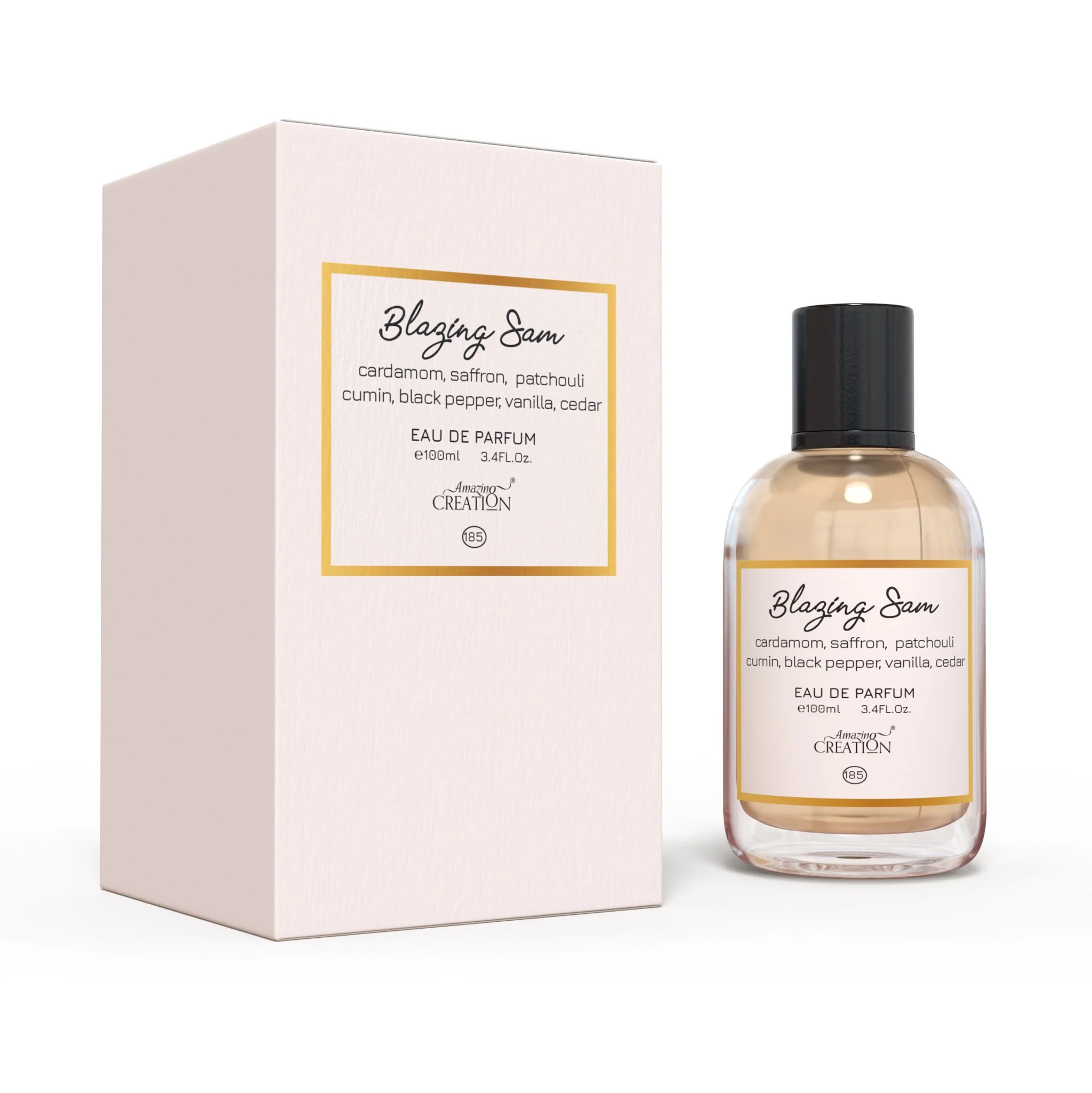 Amazing Creation Blazing Sam Perfume For Men EDP PFB-185 50ml - Image 2