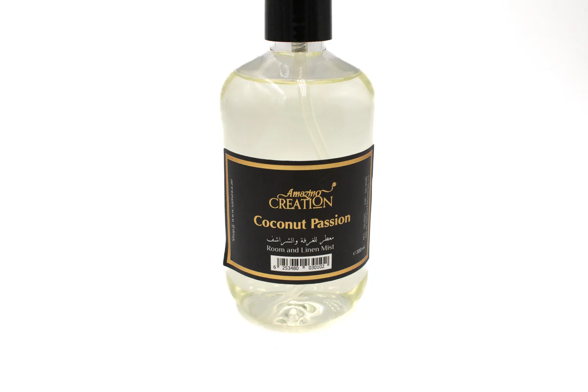 Amazing Creation Coconut Passion Room & Linen Mist, Room Freshener 300ml - Image 7