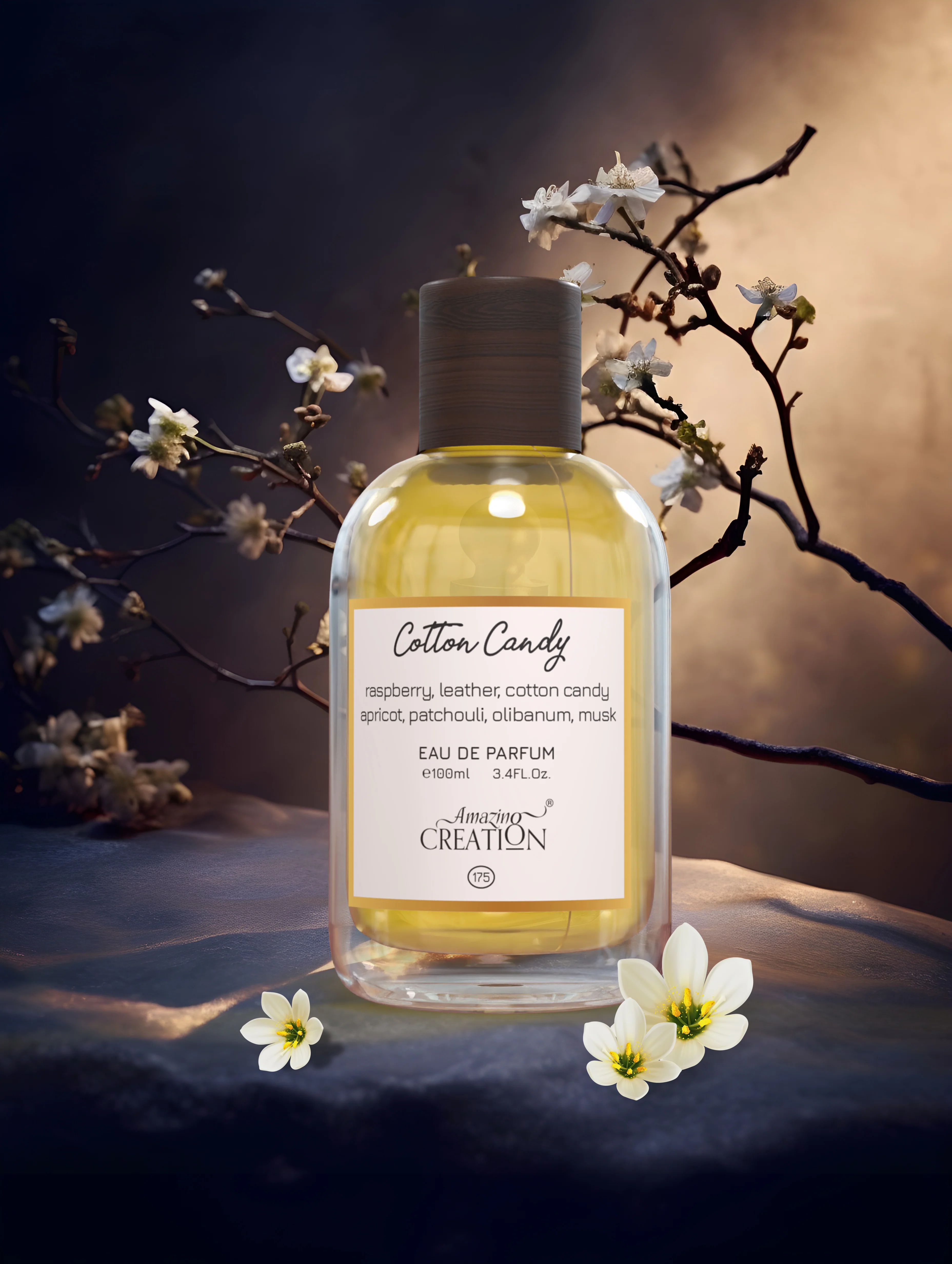Amazing Creation Cotton Candy Eau De Parfum For Unisex 100ml - Image 4