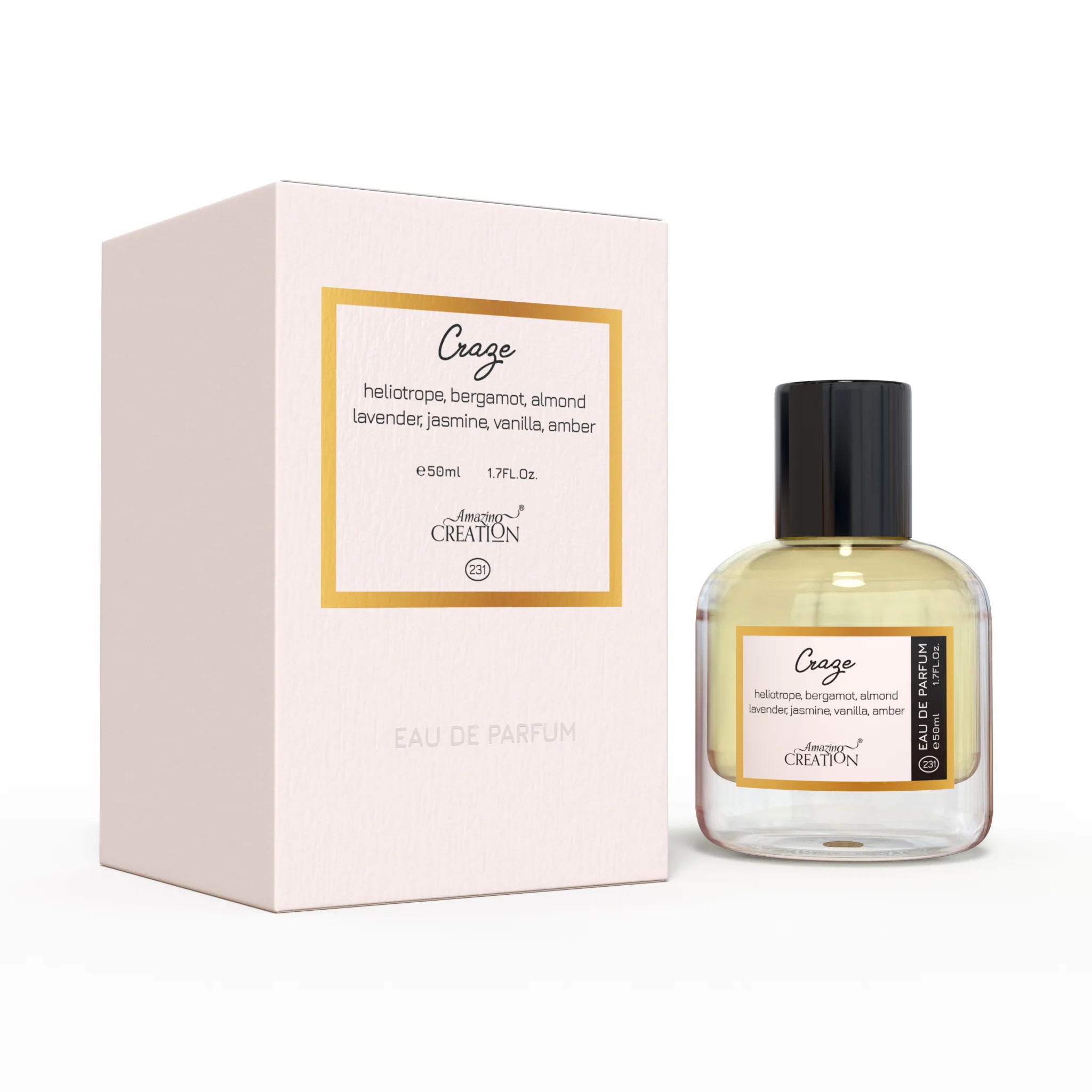 Amazing Creation Craze EDP For Men PFB-231, 50ml