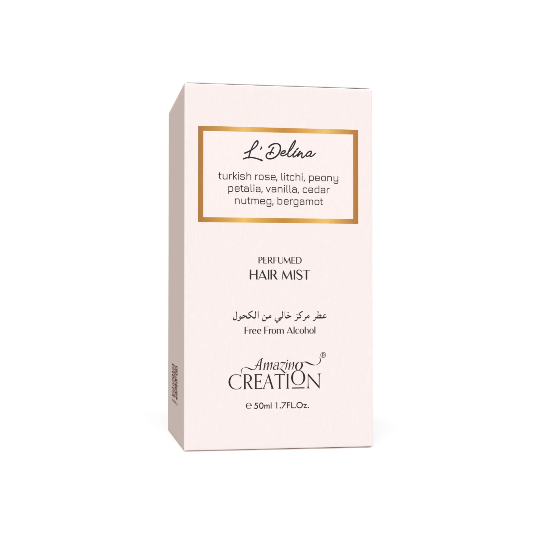 Amazing Creation L' Delina Alcohol Free Hair Mist For Women 50ml - Image 3
