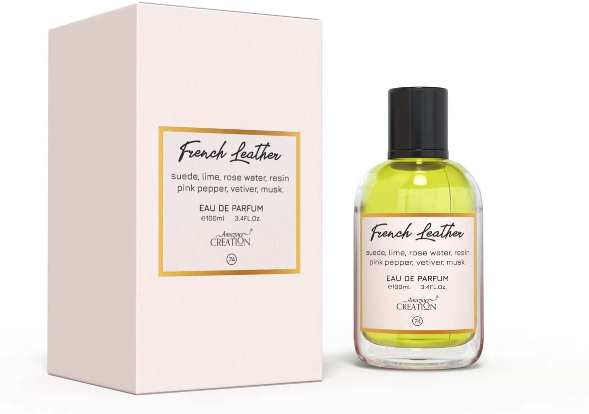 Amazing Creation French Leather Perfume For Unisex EDP PFB-74 50ml - Image 2