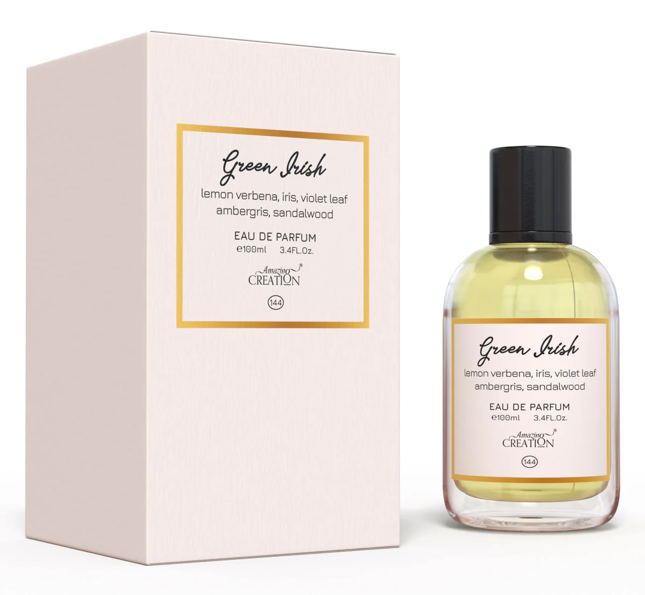 Amazing Creation Green Irish Perfume For Men EDP PFB-144 100ml