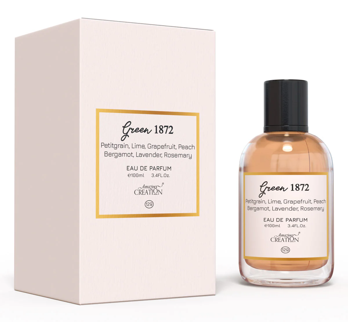 Amazing Creation Green1872 Perfume For Men EDP  PFB-129 100ml
