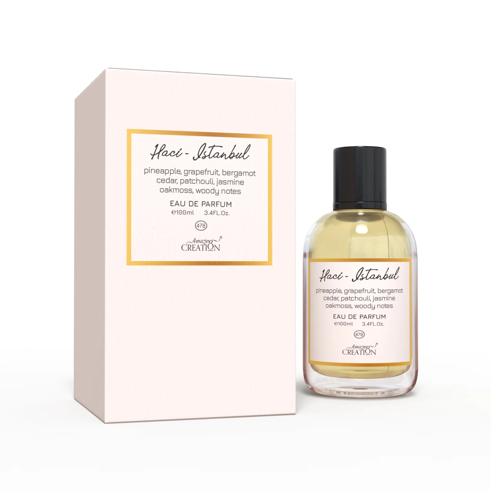 Amazing Creation Haci Istanbul Eau de Parfum For Unisex 100ml PFB-478 - Image 2