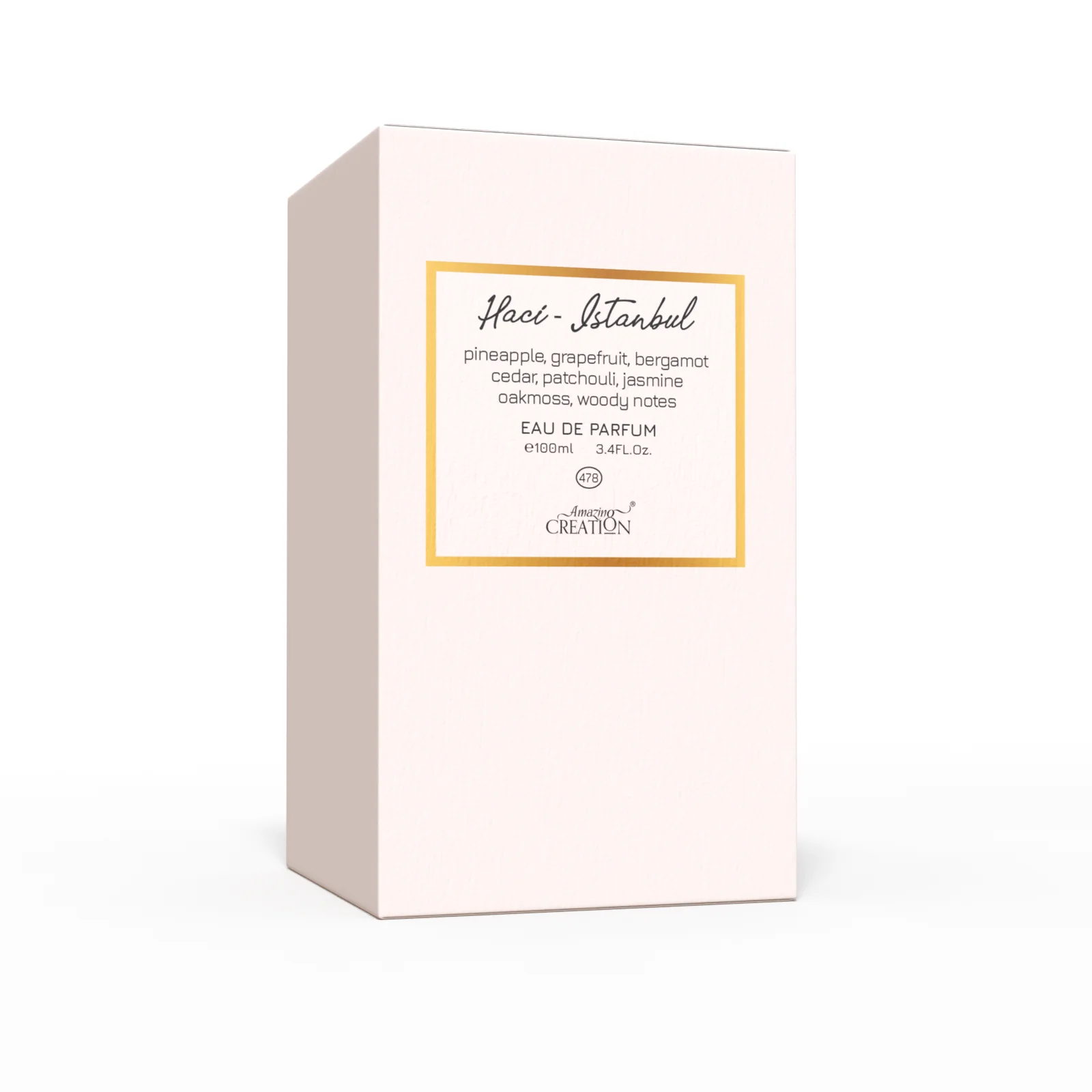 Amazing Creation Haci Istanbul Eau de Parfum For Unisex 100ml PFB-478 - Image 3