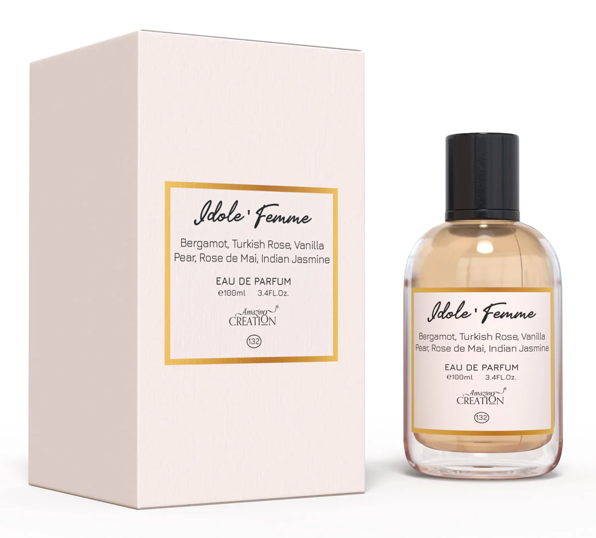 Amazing Creation Idole' Femme Perfume For Women EDP PFB-132 100ml