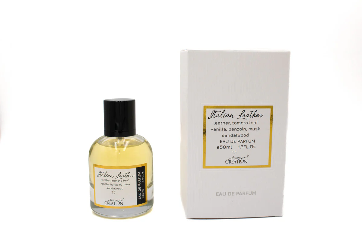 Amazing Creation Italian Leather Perfume For Unisex EDP PFB-77 50ml - Image 3