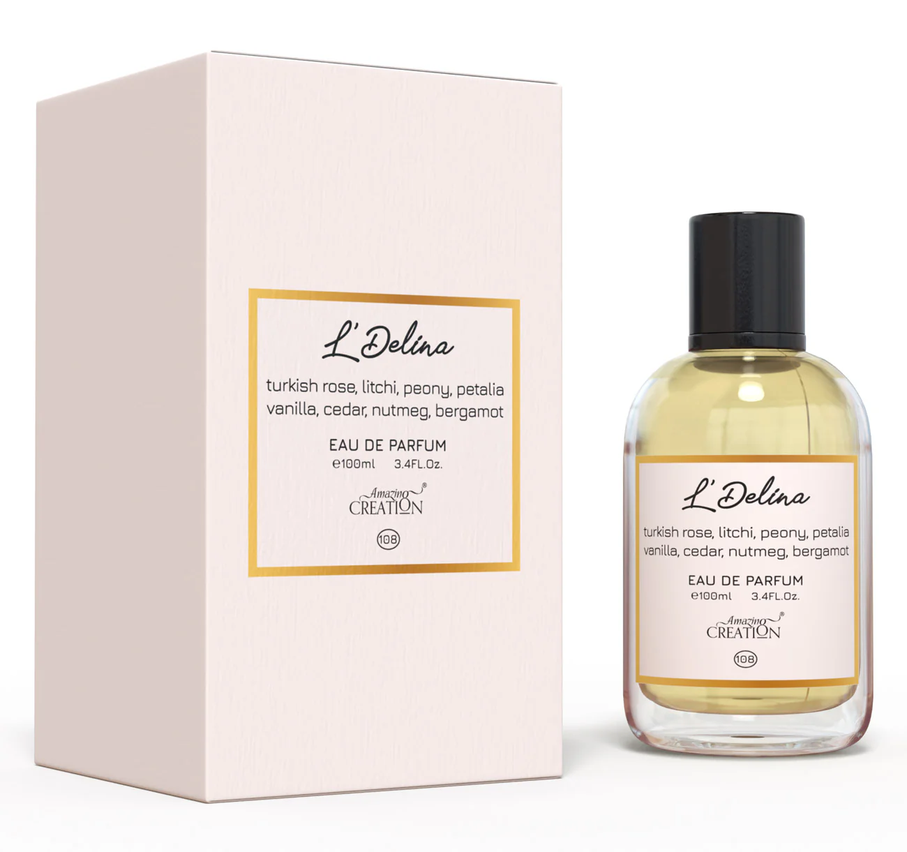 Amazing Creation L' Delina Perfume For Women EDP PFB-108 100ml