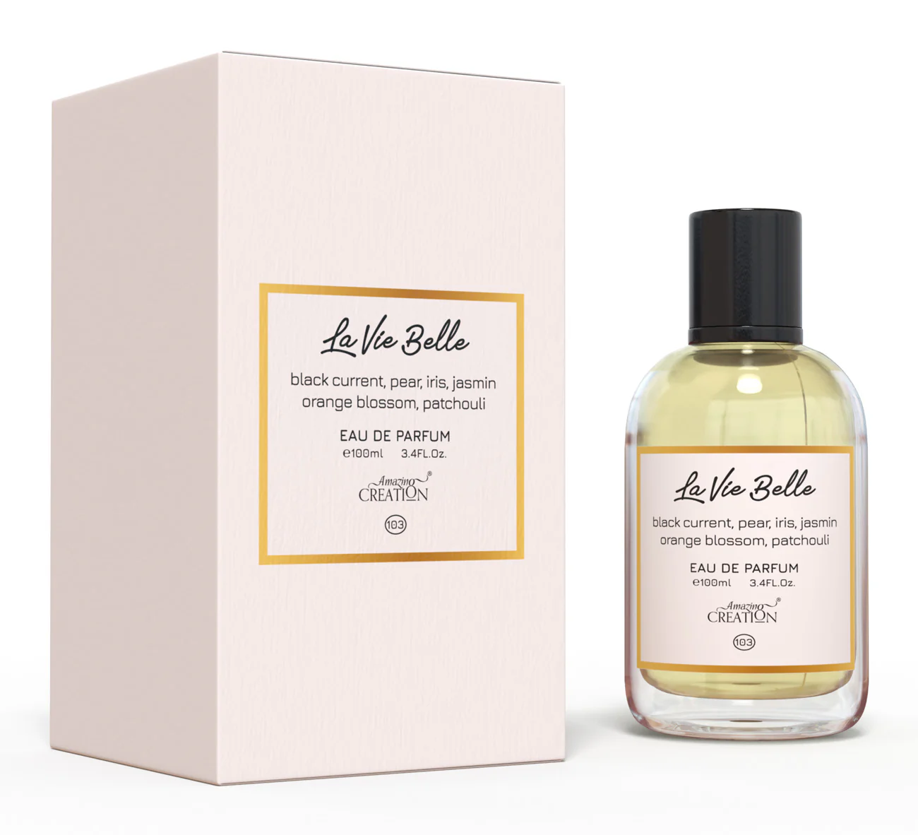 Amazing Creation La Vie Belle Perfume For Women EDP PFB-103 50ml - Image 2