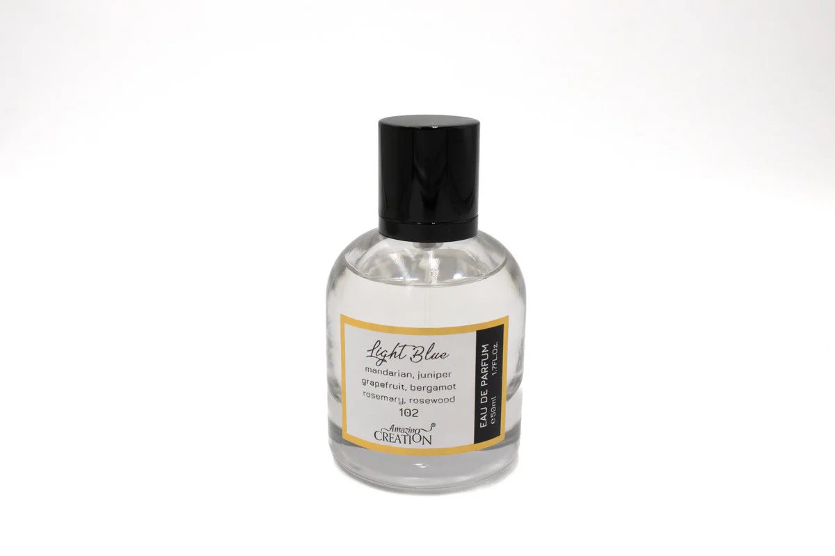 Amazing Creation Light Blue Perfume For Men EDP 50ml PFB-102 - Image 3
