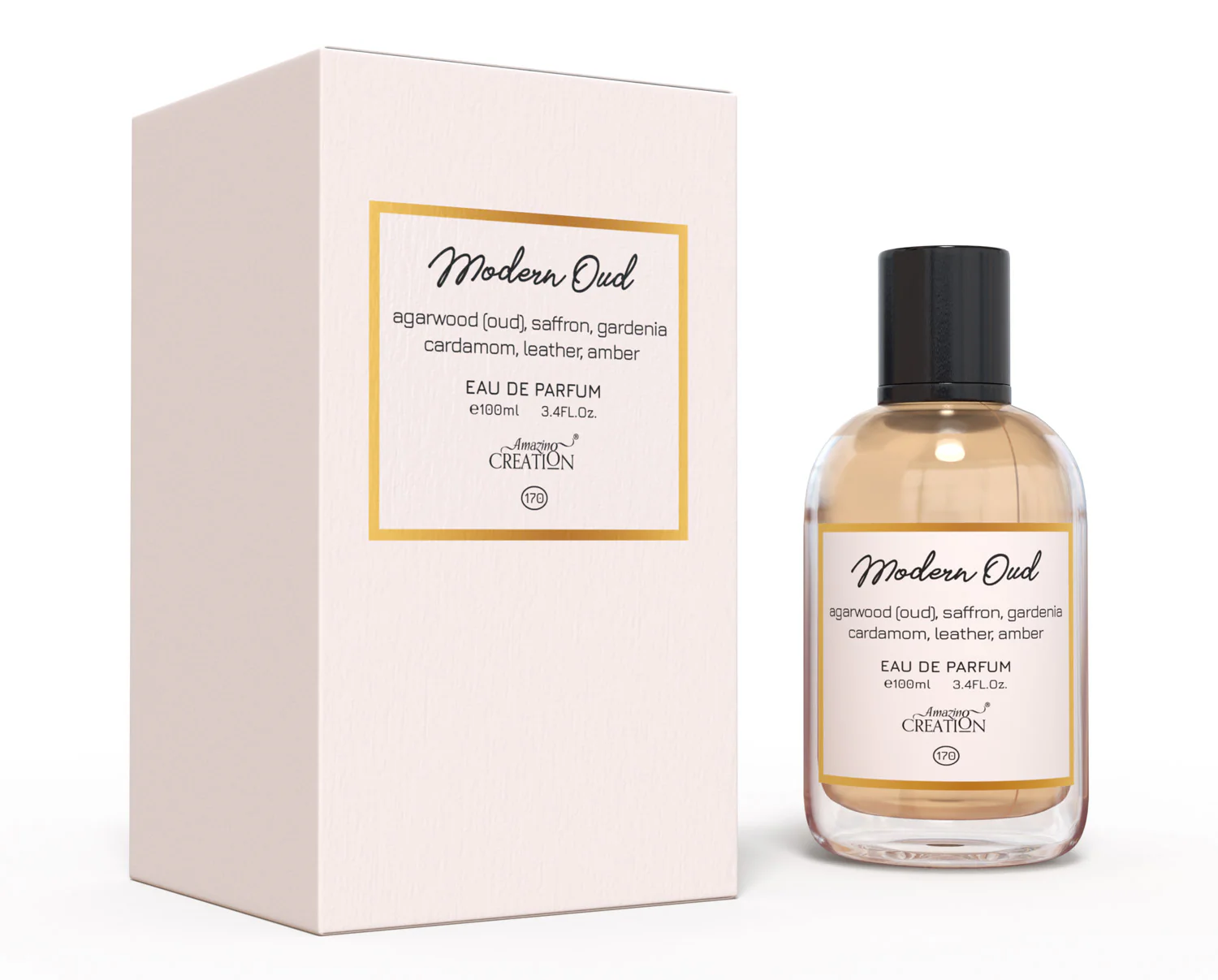 Amazing Creation Modern Oud - Perfume For Unisex - EDP  PFB-170 100ml