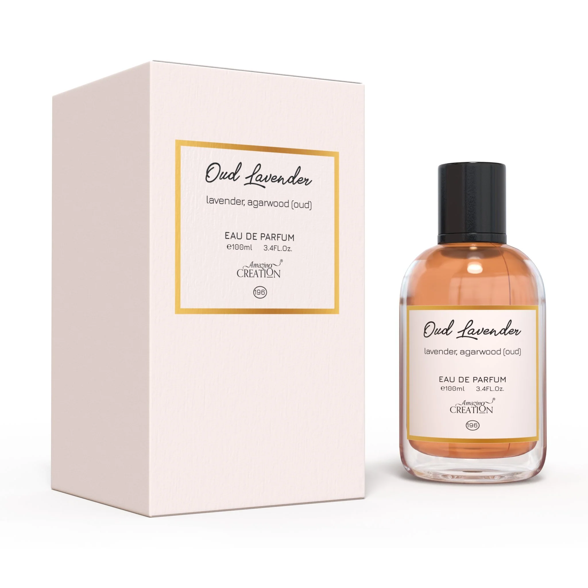 Amazing Creation Oud Lavender Perfume For Unisex EDP PFB-196 50ml - Image 2