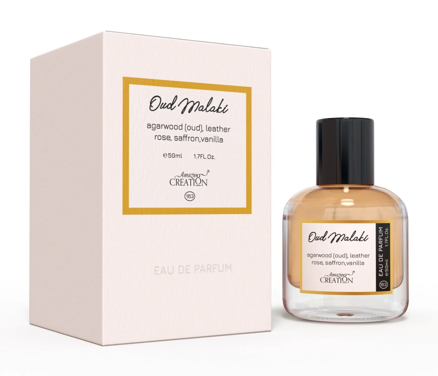 Amazing Creation Oud Malaki - Perfume For Unisex - EDP PFB-163 50ml