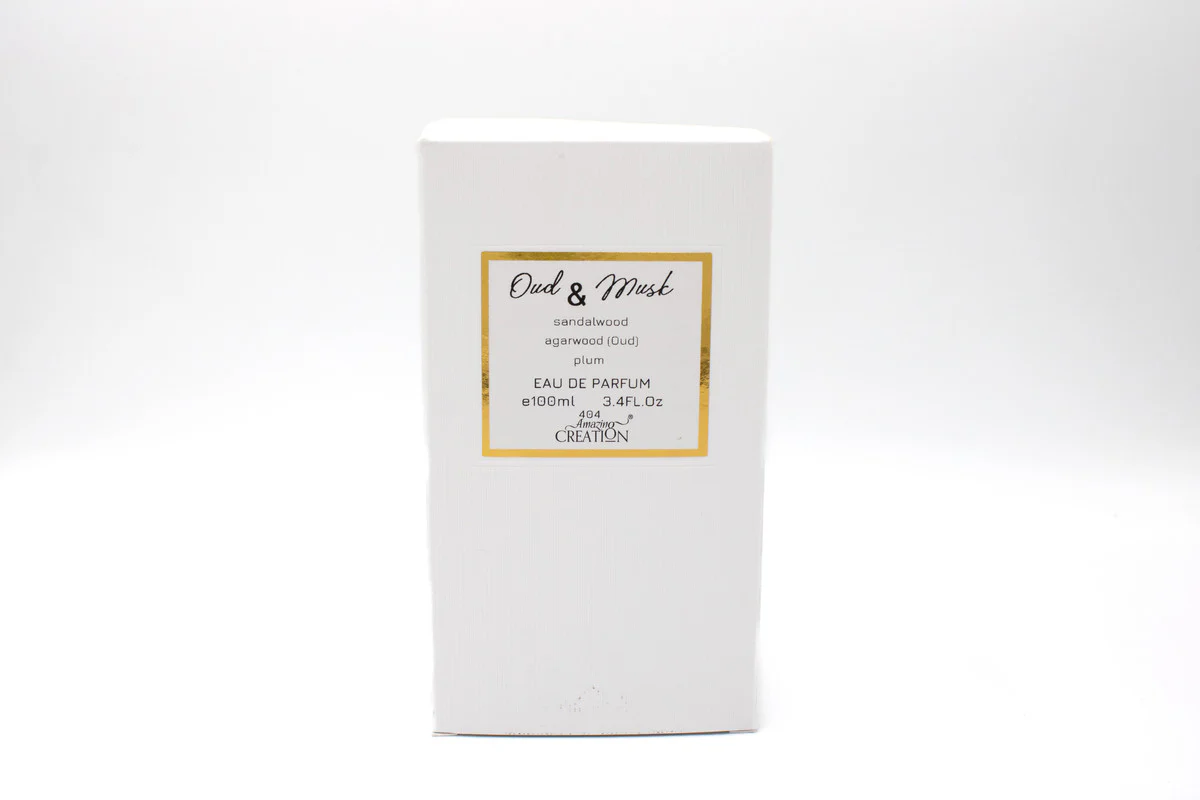 Amazing Creation Oud & Musk EDP For Unisex 100ml PFB-404 - Image 4