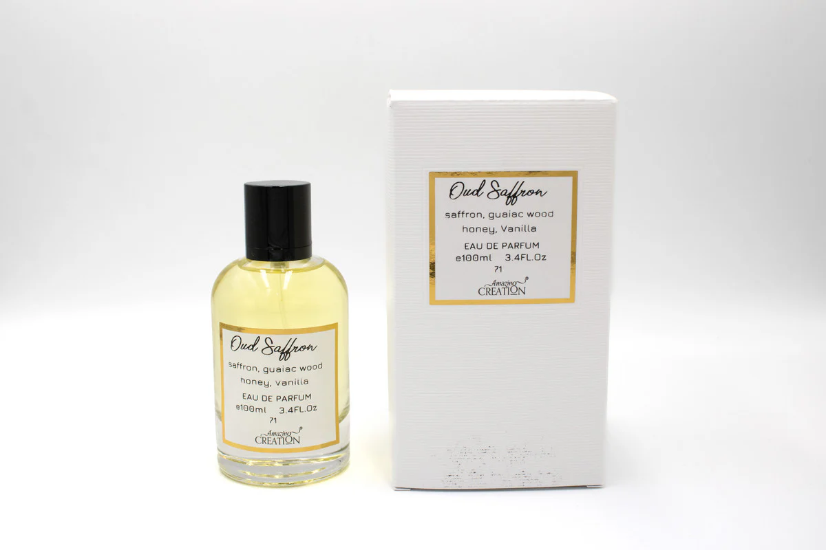Amazing Creation Oud Saffron - Perfume For Unisex - EDP PFB-71 100ml - Image 3