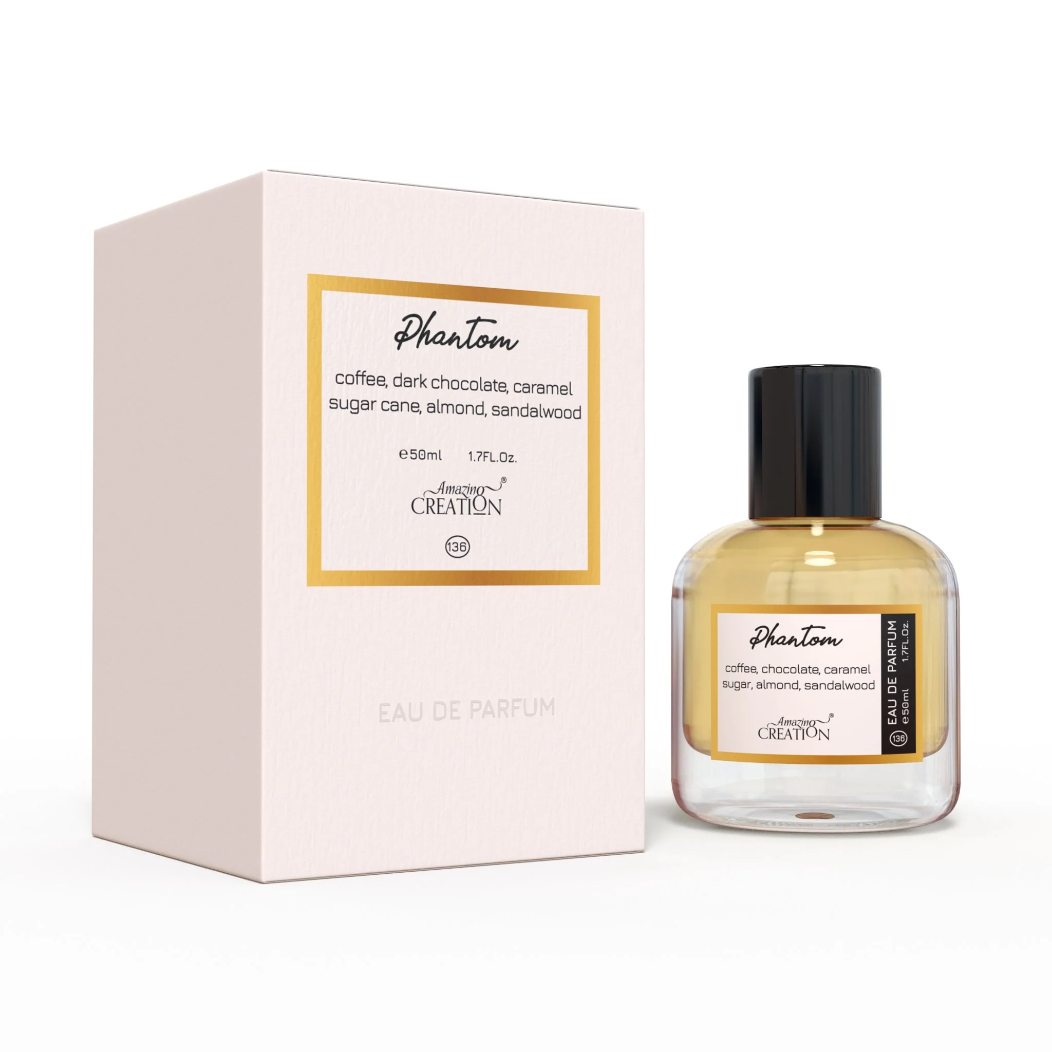Amazing Creation Phantom Perfume For Unisex EDP PFB-136 50ml