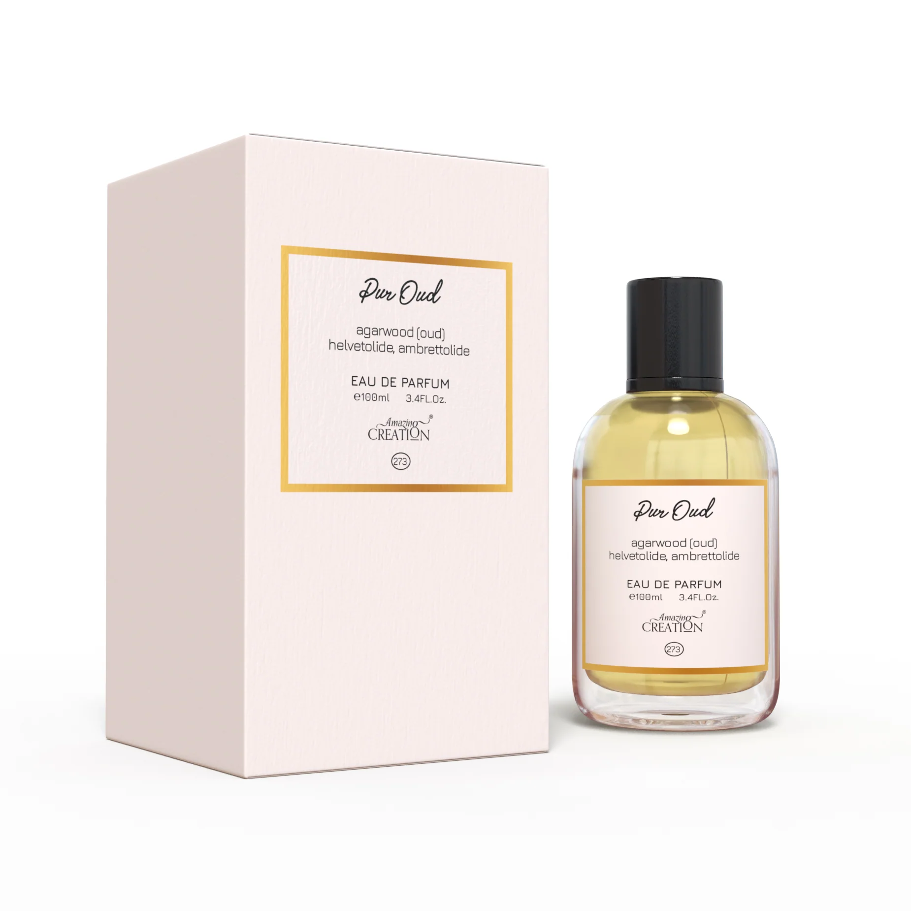 Amazing Creation Pur Oud EDP For Unisex PFB-273, 100ml