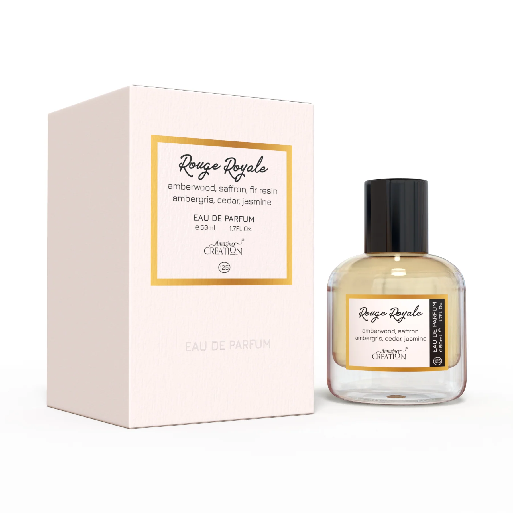 Amazing Creation Rouge Royale Perfume For Unisex EDP 50 ml PFB-125 - Image 2