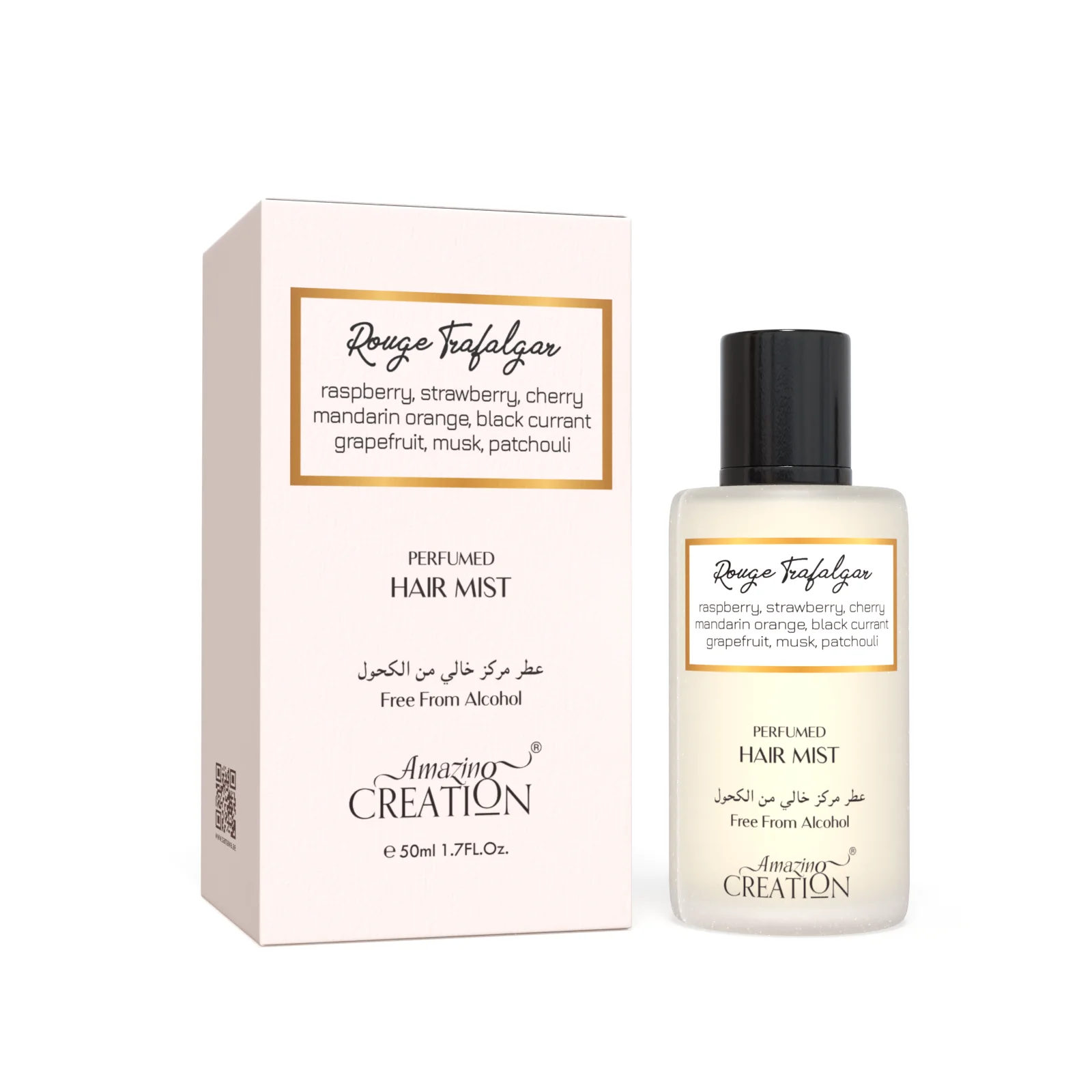 Amazing Creation Rouge Trafalgar Alcohol Free Hair Mist For Women 50ml - Image 3