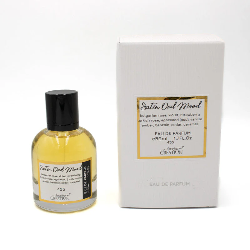 Amazing Creation Satin Oud Mood EDP For Unisex 50 ml PFB-455 - Image 2
