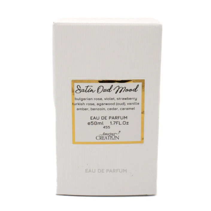 Amazing Creation Satin Oud Mood EDP For Unisex 50 ml PFB-455 - Image 3