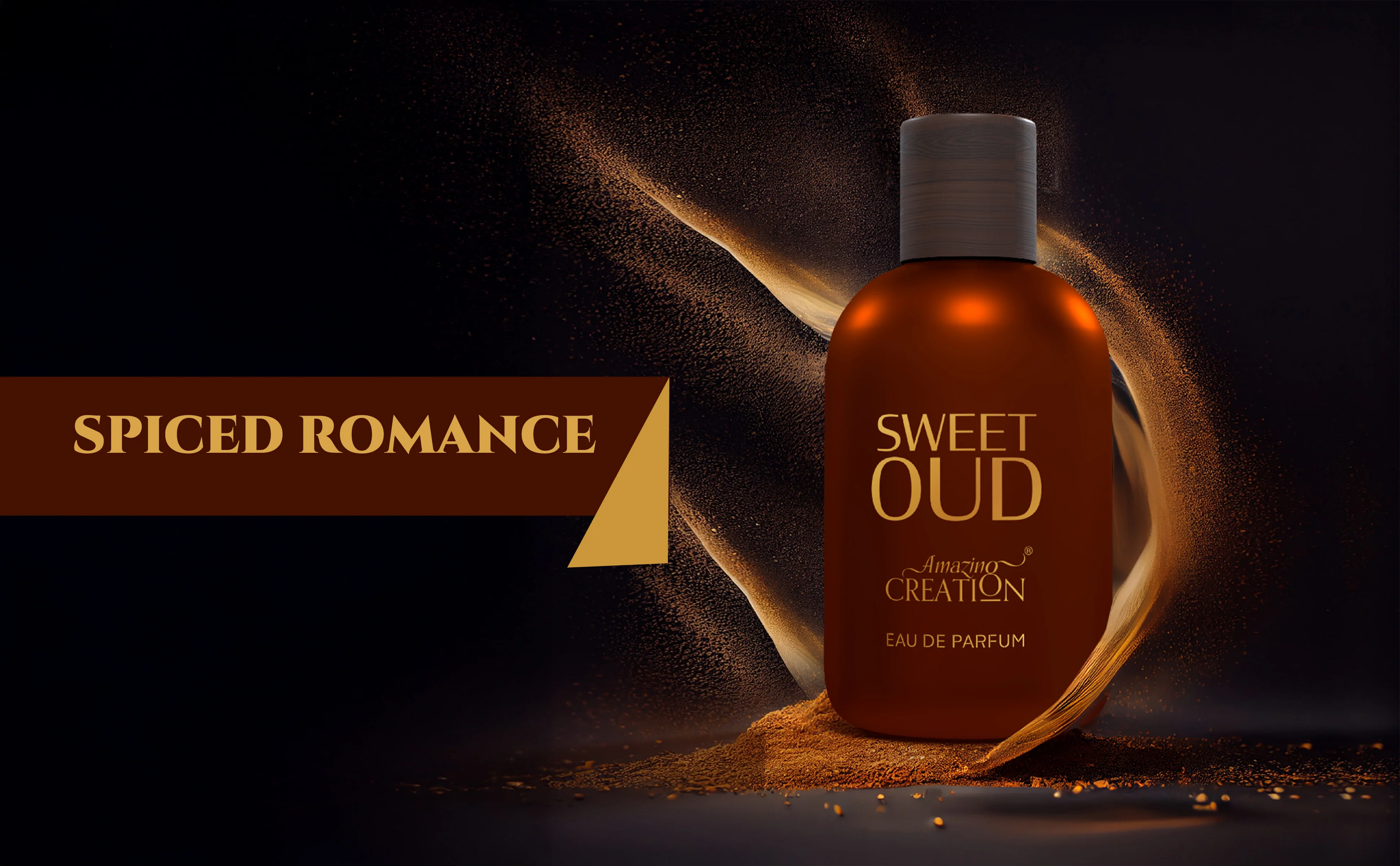 Amazing Creation Sweet Oud EDP Unisex 100ml - Image 7