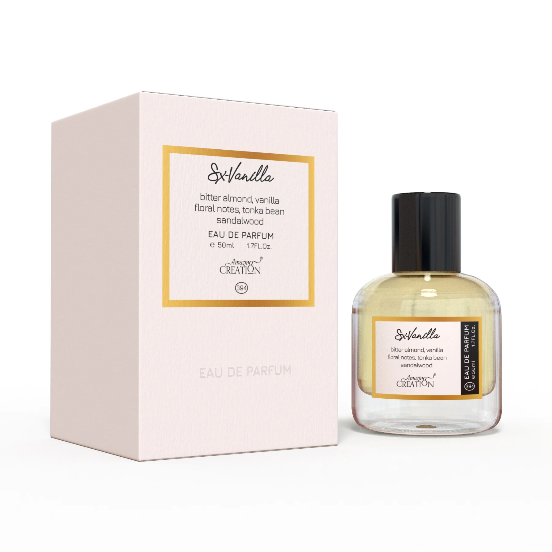 Amazing Creation Sx-Vanilla EDP For Unisex PFB-394, 50ml