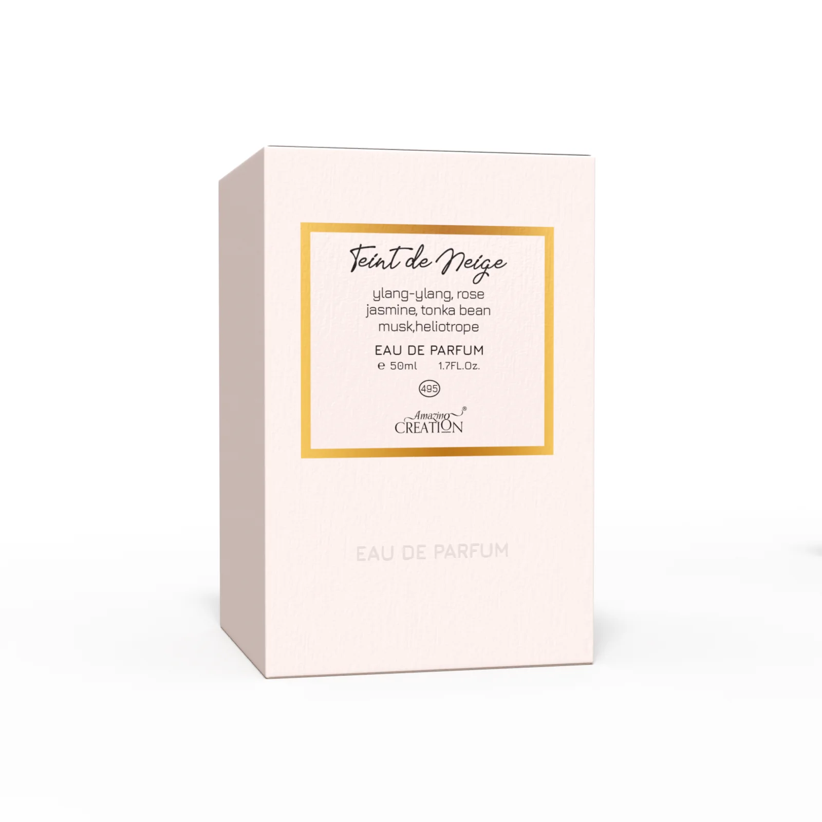 Amazing Creation Teint de Neige Perfume For Unisex EDP 50ml PFB-495 - Image 3