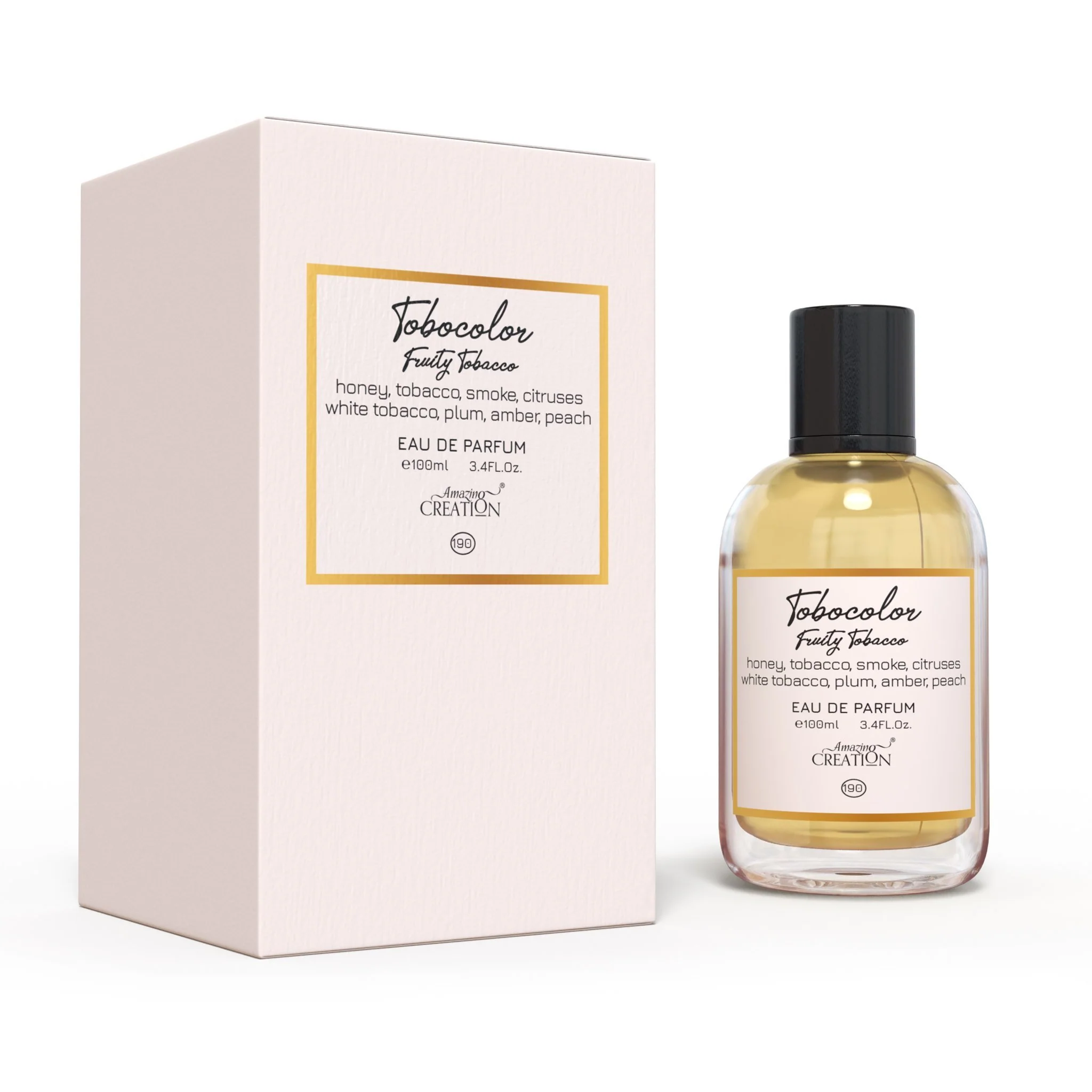 Amazing Creation Tobocolor fruity Tobacco Perfume For Unisex EDP PFB-190 100ml