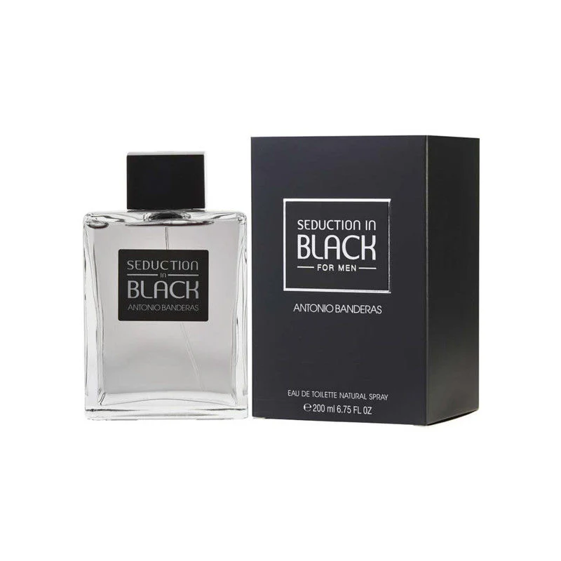 ANTONIO BANDERAS BLACK SEDUCTION FOR MEN EDT 200ML