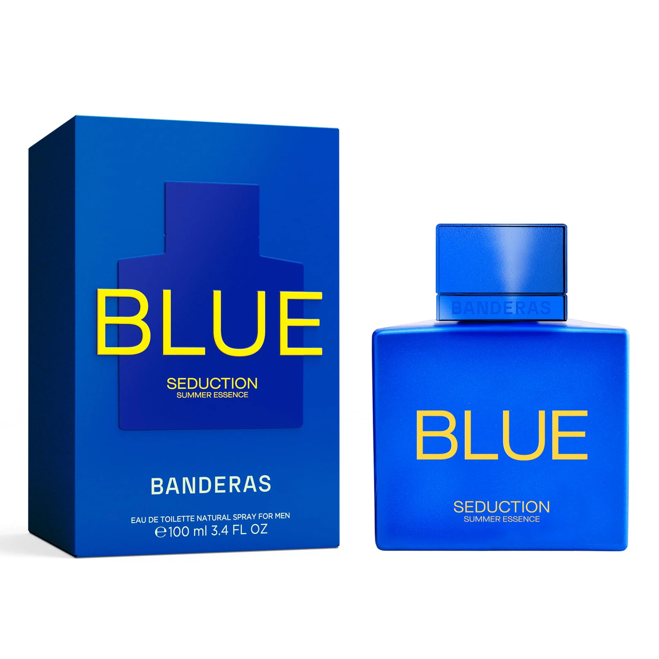 Antonio Banderas Blue Seduction Summer Essence Eau De Toilette For Men - Aromatic Fougere perfume 100ml - Image 2