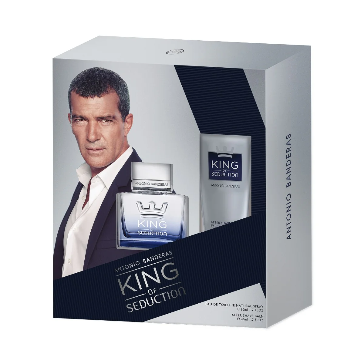 Antonio Banderas King Of Seduction For Men Set For Men EDT 50 ml + Aftershave Balm 50 ml