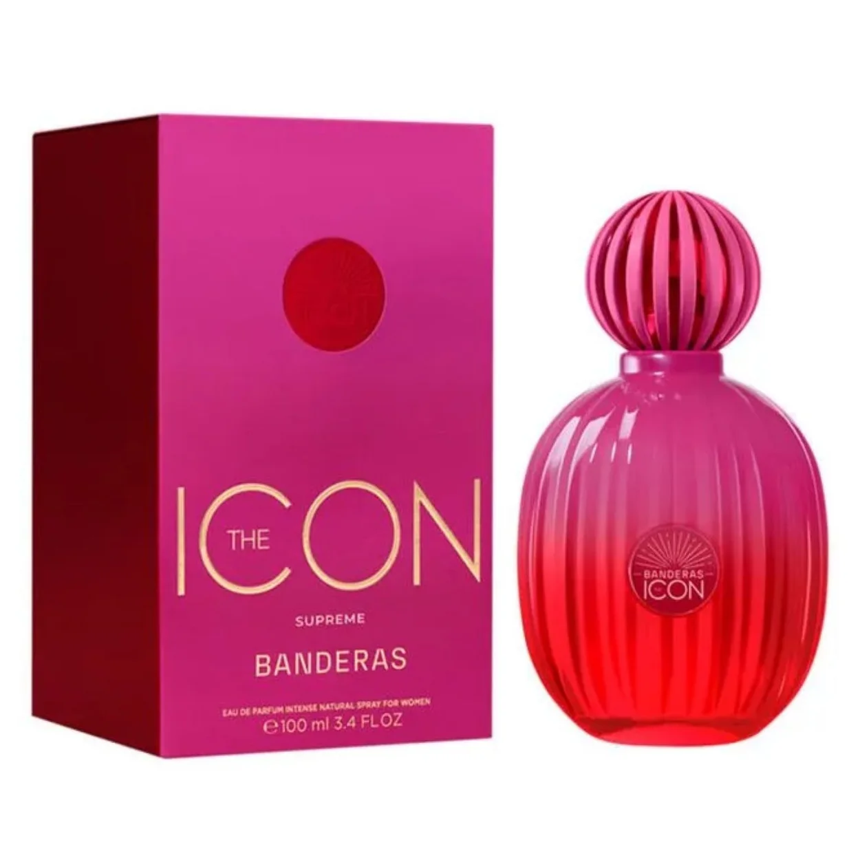 Antonio Banderas The Icon Supreme For Women Eau De Parfum Intense For Women - Oriental Floral Perfume 100ml - Image 2