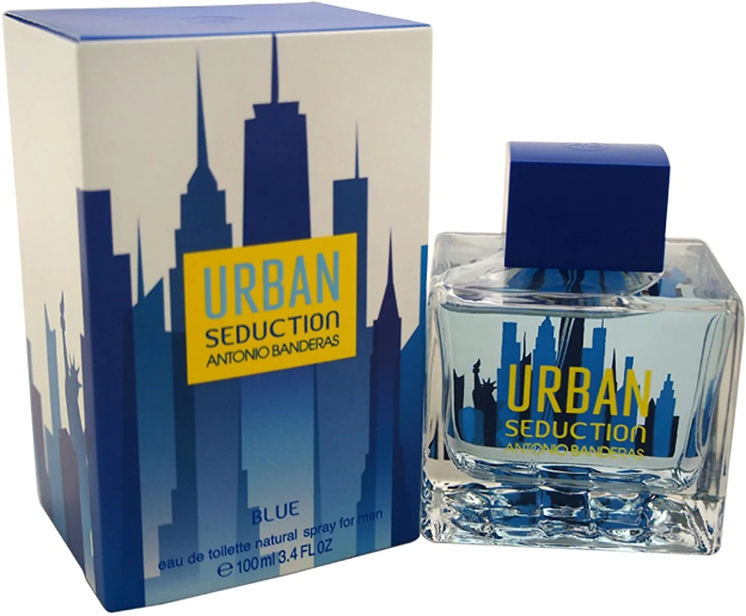 Antonio Banderas Urban Seduction Blue - Perfume For Men - EDT 100 ml
