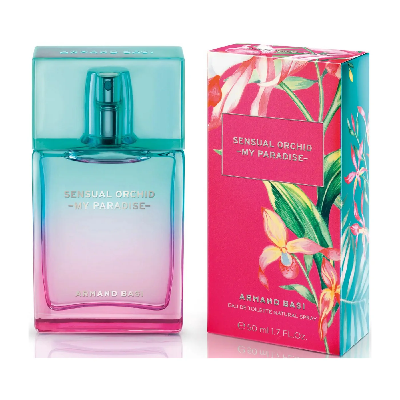 Armand Basi Sensual Orchid My Paradise Eau De Toilette For Women - Floral Fruity Perfume 50ml - Image 2