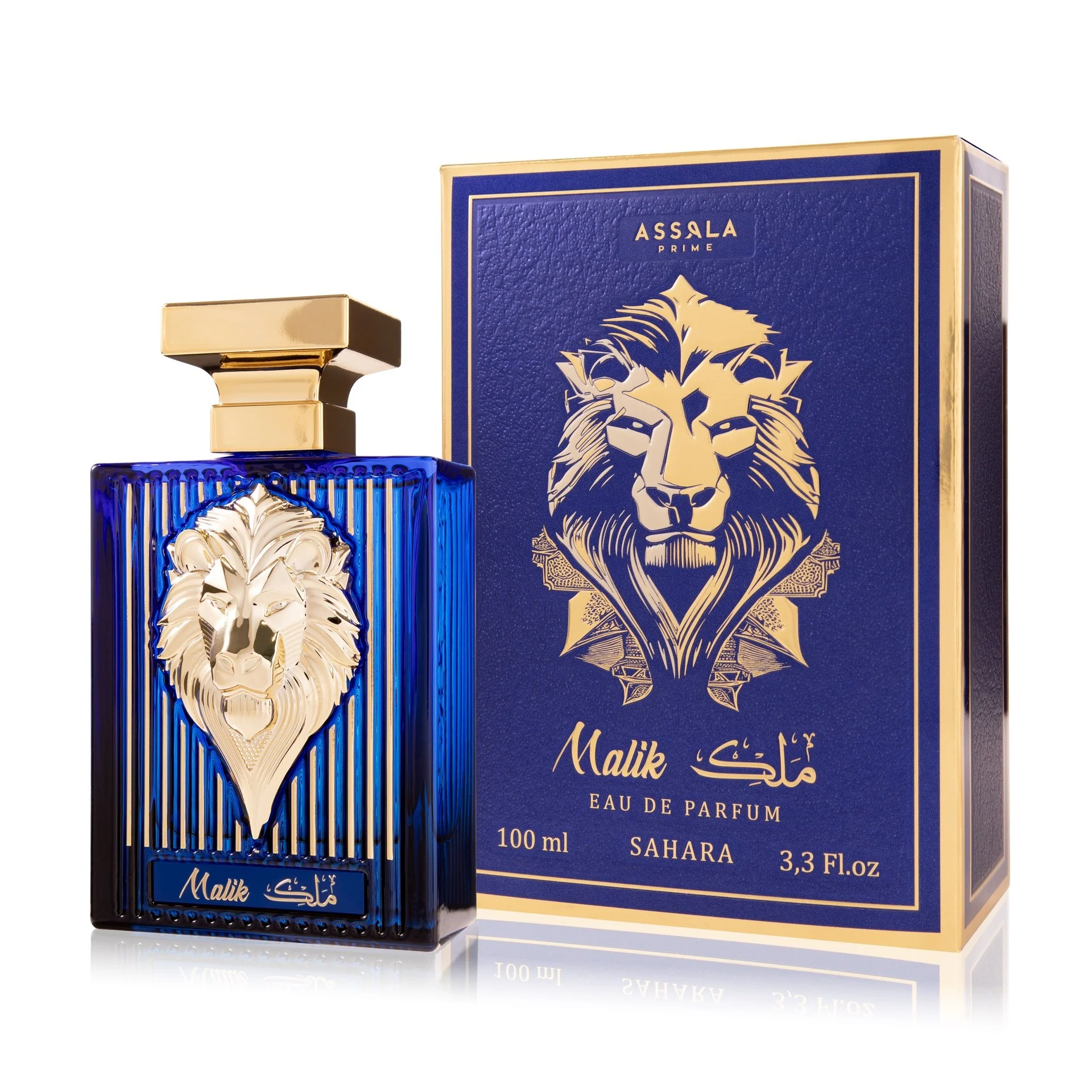 Assala Prime Malik Sahara Eau De Parfum For Unisex - Oriental‑Woody Perfume 100ml